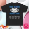 Twice Tour Store Twice Tour Merch Black Tour Dates Tee