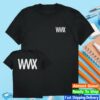 Waax Merch Shop White Logo Tee