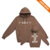 Wallows Music Shop Merch Store Angel Zip-Up Hoodie