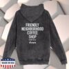 Wami Swag Merch Store Dimes Coffee Lane Seven Unisex Vintage Raglan Hooded Sweatshirt