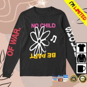 War Child Merch Store War Child X Brits Week 26 Long Sleeve Black