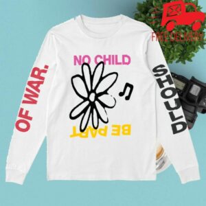 War Child Merch Store War Child X Brits Week 26 Long Sleeve White