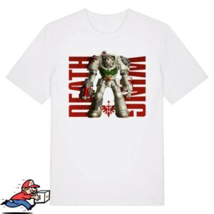 Warhammer Merch Store Dark Angels Deathwing White Shirt