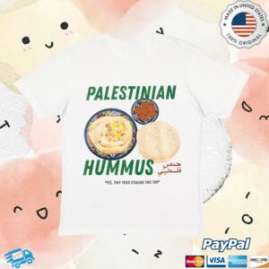 Wear The Peace Merch Store Palestinian Hummus Shirt