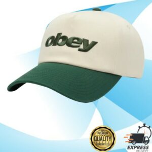 Zebraclub Merch Store Obey Delta 5 Panel Snapback