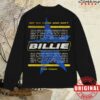 Billie Eilish Store Merch Be Photo Star Dateback Black Longsleeve