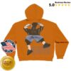Billie Eilish Store Merch Hit Me Hard And Soft The Tour Orange Dateback Zip Hoodie