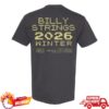Billy Strings Store Merch Shop Billy Banjo Tee With Date