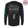 Billy Strings Store Merch Shop Eyes Long Sleeve Tee With Dates