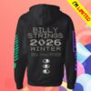 Billy Strings Store Merch Shop Eyes Zip Up Hoodie With Dates