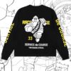 Race Service Merch Shop Store Race Service X Michelin 'Service De Course' Long Sleeve Tee