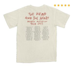 The Head And The Heart Store Merch Shop Thath Aperture Photo Tour Tee