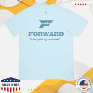 The Represent Store Merch Shop 'Forward' Light Blue T-Shirt