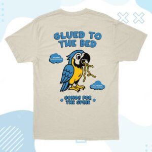 The Royston Club Shop Merch Glued To The Bed Tee