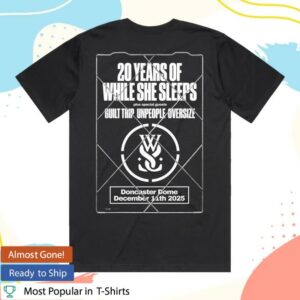While She Sleeps Merch Shop Doncaster Dome Show T-Shirt