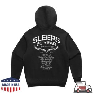 While She Sleeps Merch Shop Store 20 Years Anniversary Hoodie