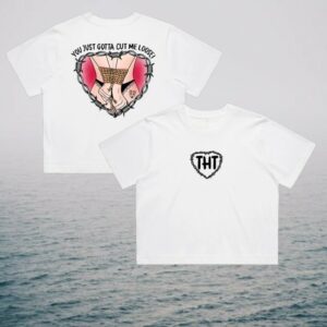 The Home Team Merch Store Cut Me Loose Crop Shirt