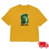 Billie Eilish Store Merch Billie Dice Toss Gold T-Shirt
