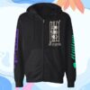 Billy Strings Store Merch Shop Eyes Zip Up Hoodie With Dates