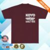 Pure Noise Store Shop Koyo Emissions Maroon Tee