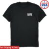 Waax Merch Shop White Logo Tee