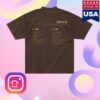 2Pac Store Merch All Out Brown Shirt