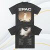 2Pac Store Merch World Wide Washed Black Shirt 2 2Pac Store Merch World Wide Washed Black Shirt