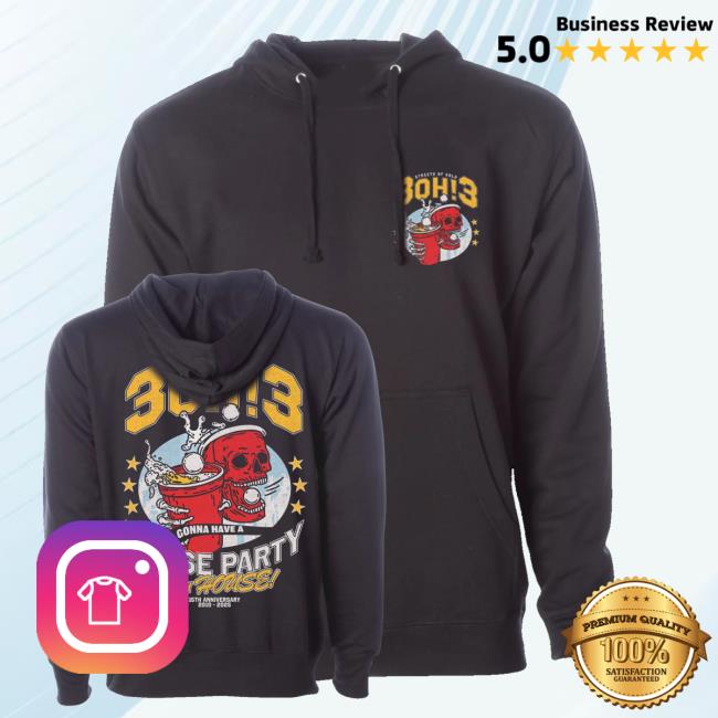 3Oh3 Merch Shop House Party Hoodied 3 3Oh3 Merch Shop House Party Hoodie