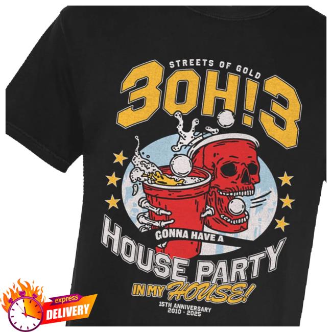3Oh3 Merch Shop House Party Shirt 5 3Oh3 Merch Shop House Party Shirt