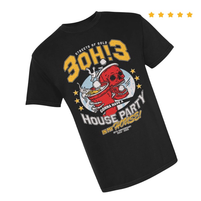 kenny 3Oh3 Merch Store House Party Shirts kenny 3Oh3 Merch Store House Party Shirts