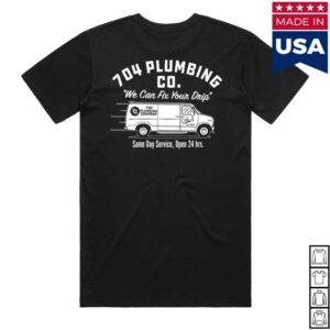 704 Shop Store Merch 704 Plumbing Co. Shirt