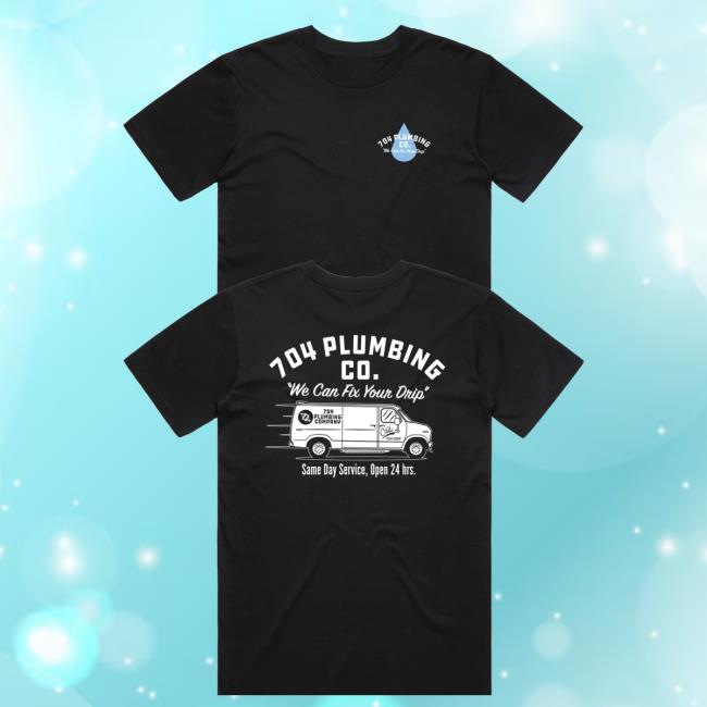 704 Shop Store Merch 704 Plumbing Co. Shirt 5 704 Shop Store Merch 704 Plumbing Co. Shirt