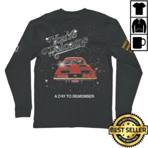 A Day To Remember Merch Store You're Welcome Long Sleeve Tee