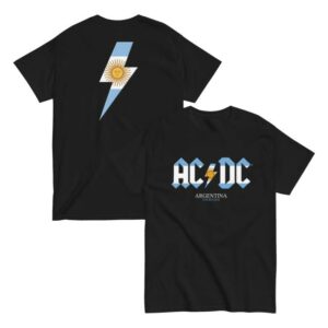 Acdc Store Merch Argentina Pwr Up Tour Shirt