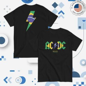 Acdc Store Merch Brazil Pwr Up Tour Shirt