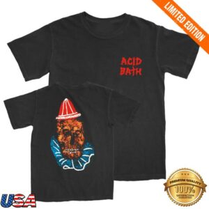 Acid Bath Merch Shop Clown Skull Tee