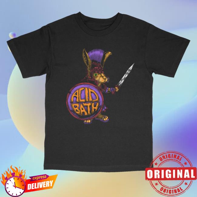 Acid Bath Merch Shop Roman Rabbit Tee Shirt 3 Acid Bath Merch Shop Roman Rabbit Tee
