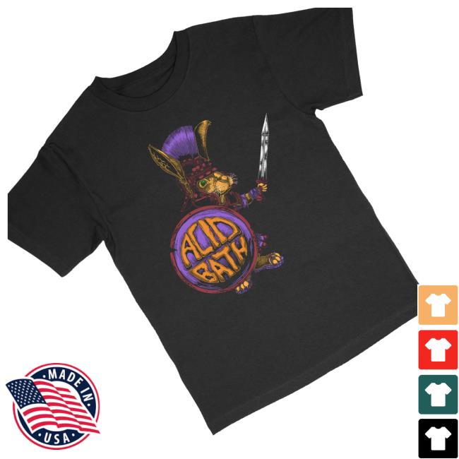 Acid Bath Merch Shop Roman Rabbit Tee Shirt 4 Acid Bath Merch Shop Roman Rabbit Tee