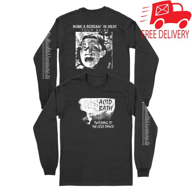 Acid Bath Merch Store Hunka Screamin Meat Long Sleeve 5 Acid Bath Merch Store Hunka Screamin Meat Long Sleeve