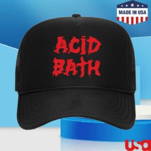 Acid Bath Merch Store Logo Trucker Hat