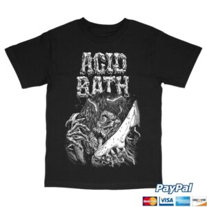 Acid Bath Store Merch Cinderella Tee Black & White