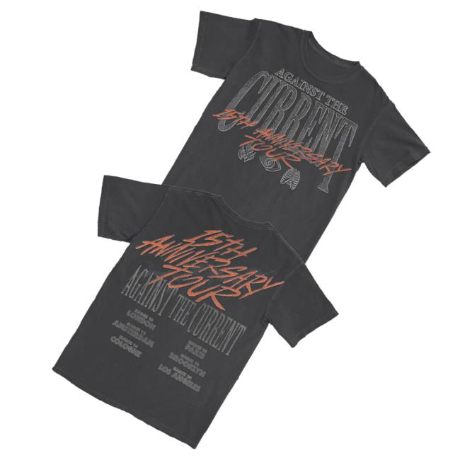 Against The Current Store Merch Tour Shirt 3 Against The Current Store Merch Tour Shirt