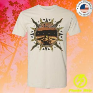 Alice In Chains Merch Vintage Sun Logo T-Shirt