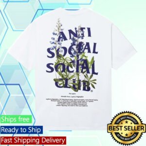 Anti Social Social Club Merch Store Lupine Premium Shirt White