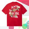 Anti Social Social Club Merch Store Produce Premium Shirt Red