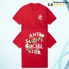 Anti Social Social Club Merch Store Produce Premium Shirt Red 2 Anti Social Social Club Merch Store Produce Premium Shirt Red
