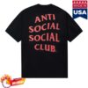 Anti Social Social Club Merch Store Thorn Premium Shirt Black