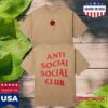 Anti Social Social Club Merch Store Thorn Premium Shirt Sand