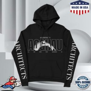 Architects Store Merch Aoghau 10Th Anniversary Black Hoodie