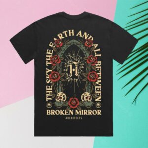 Architects Store Merch Broken Mirror Black Shirt
